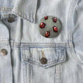Ladybugs Ronde Button 5,7 Cm (In situ)
