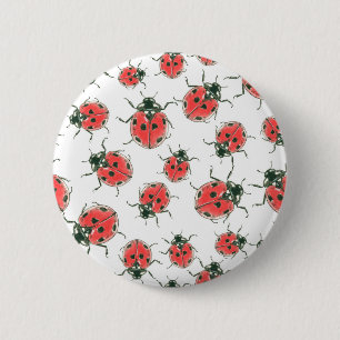 Ladybugs Ronde Button 5,7 Cm