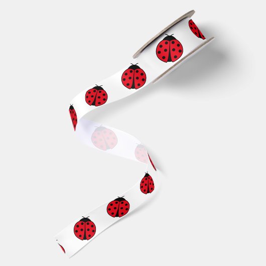 Ladybugs Satijnen Lint (Achterkant)