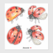 ladybugs setsticker sticker (Vel)