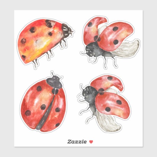 ladybugs setsticker sticker (Vel)