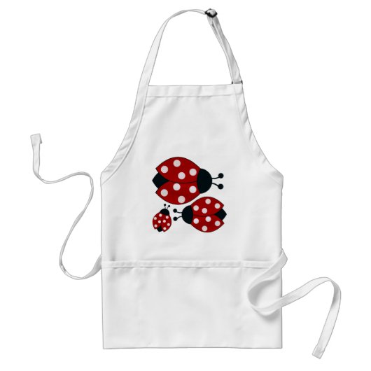 Ladybugs Standaard Schort (Voorkant)