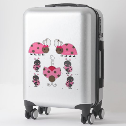 Ladybugs Sticker (Koffer)