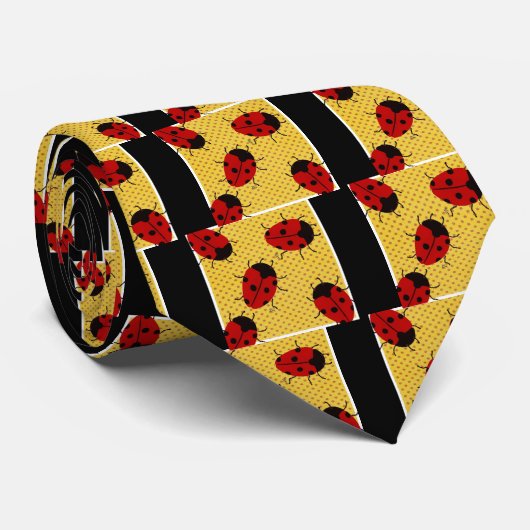 LADYBUGS STROPDAS (Opgerold)
