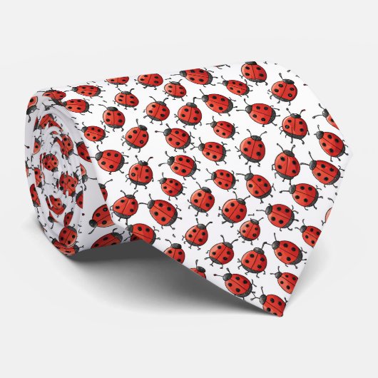 Ladybugs-Stropdas Stropdas (Opgerold)