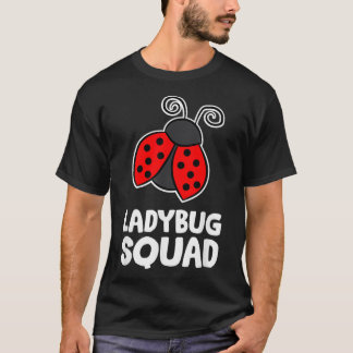 Ladybugs-team op het plein t-shirt