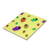 LADYBUGS TEGELTJE (Zijkant)