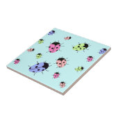 LADYBUGS TEGELTJE (Zijkant)