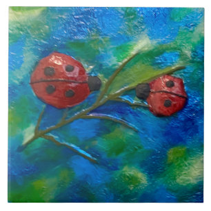 Ladybugs Tegeltje