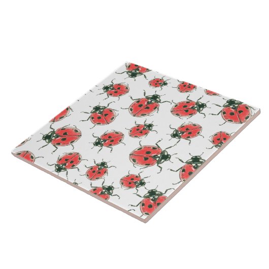 Ladybugs Tegeltje (Zijkant)
