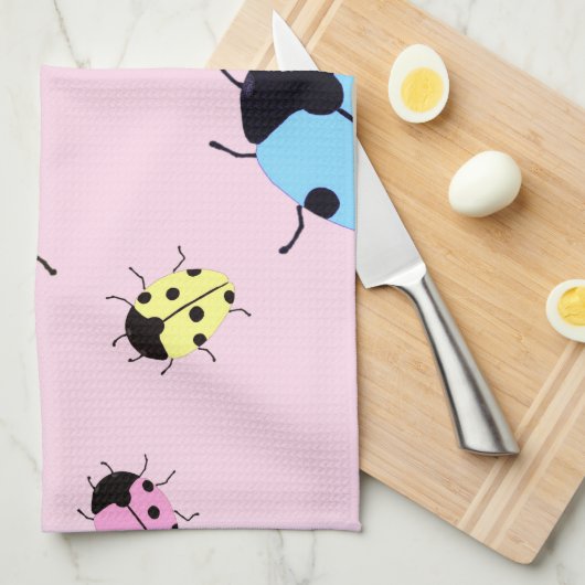 LADYBUGS THEEDOEK (Quarter Fold)