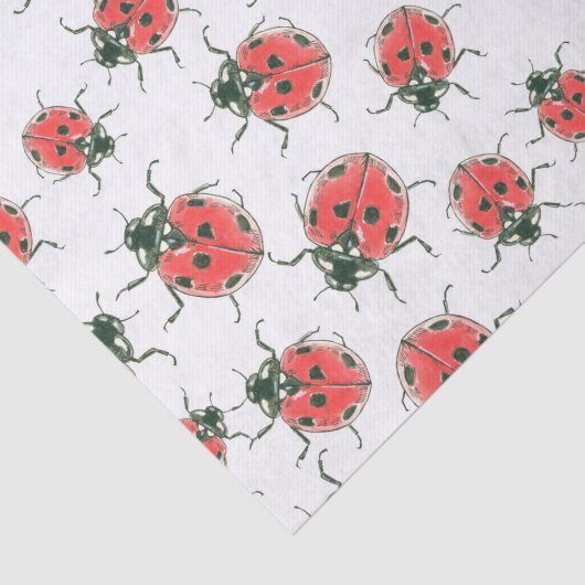 Ladybugs Tissuepapier (Detail)