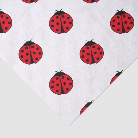 Ladybugs Tissuepapier (Detail)