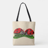 Ladybugs tote bag (Achterkant)