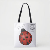 Ladybugs Tote Bag (Voorkant)