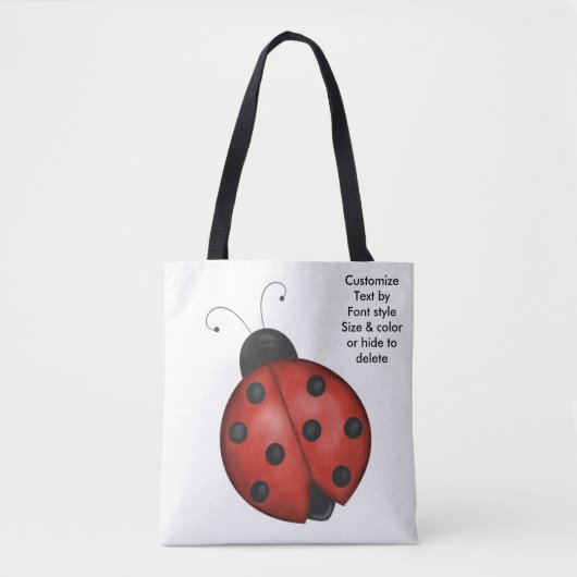Ladybugs Tote Bag (Voorkant)