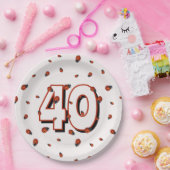 Ladybugs Verjaardagsfeestje Big Age Papieren Bordje (Feest)