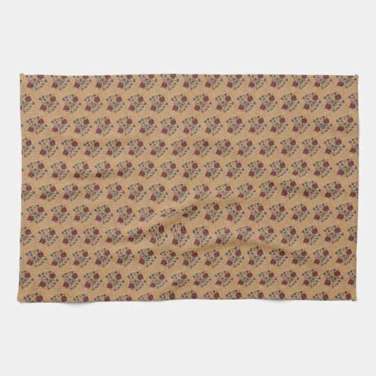 Ladybugs & Vine Kitchen Towel Theedoek (Horizontaal)