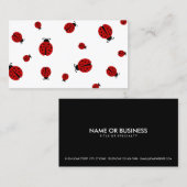 ladybugs visitekaartje (Voorkant / Achterkant)