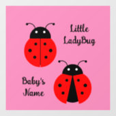 Ladybugs Window Cling Raamsticker (Vel)