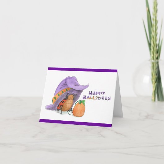 LadyBug's Witchy-Pet: Notecard Kaart (Voorkant)