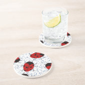 LADYBUGS ZANDSTEEN ONDERZETTER (Zijkant)