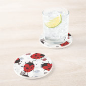 LADYBUGS ZANDSTEEN ONDERZETTER (Zijkant)