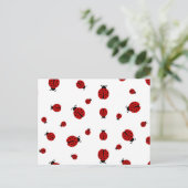ladybugz. briefkaart (Staand voorkant)