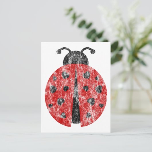 ladybugz. briefkaart (Staand voorkant)