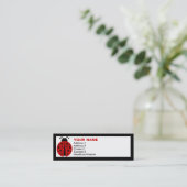 ladybugz. mini visitekaartje (Staand voorkant)