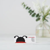 ladybugz. mini visitekaartje (Staand voorkant)