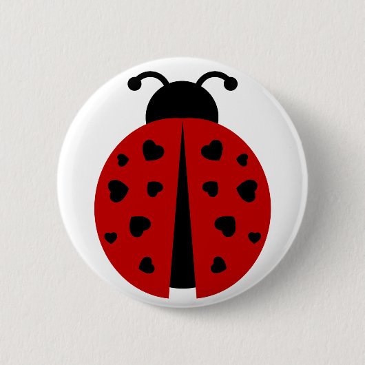 ladybugz. ronde button 5,7 cm (Voorkant)