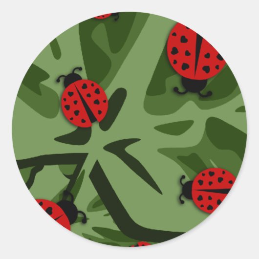 ladybugz. ronde sticker (Voorkant)