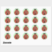 ladybugz. ronde sticker (Vel)