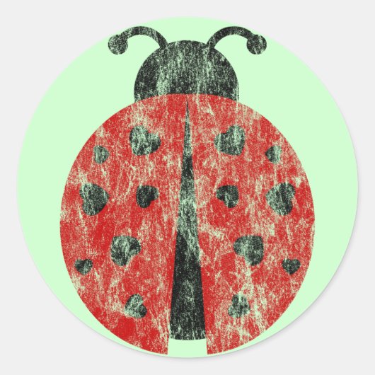 ladybugz. ronde sticker (Voorkant)