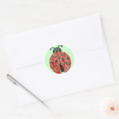 ladybugz. ronde sticker (Envelop)
