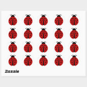 ladybugz. ronde sticker (Vel)