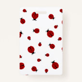 LadyBugz Teacher Hall Ladybug Pass Badge (Voorkant)