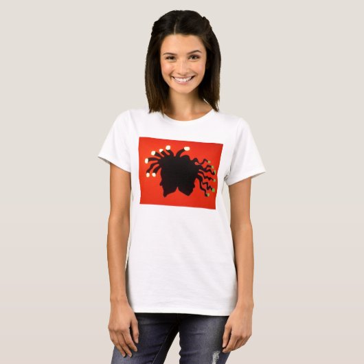 LADYELLOWRASTA T-SHIRT (Voorkant volledig)
