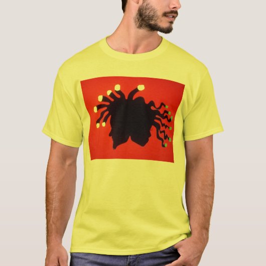 LADYELLOWRASTA T-SHIRT (Voorkant)