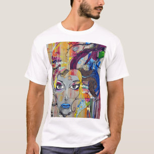 Ladyface art t-shirt