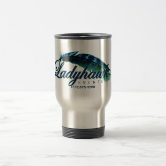 Ladyhawk Events logo 15oz reis Mug Reisbeker