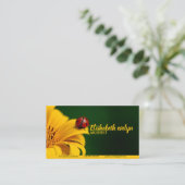 ladyinsectenkever visitekaartje (Staand voorkant)