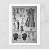 Lady's Bicycle Modes 1897 -  Briefkaart (Voorkant)