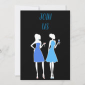 **LADY'S BIRTHDAY PARTIJ** PARTIJVERZOEK KAART (Voorkant)