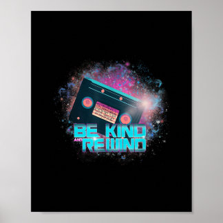 Ladys Cassette Be Kind - Uit-deze-wereld Poster