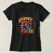 Lady's Cluck it T-shirt (Design voorkant)