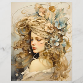 Lady's Elegance Scrapbook Papier