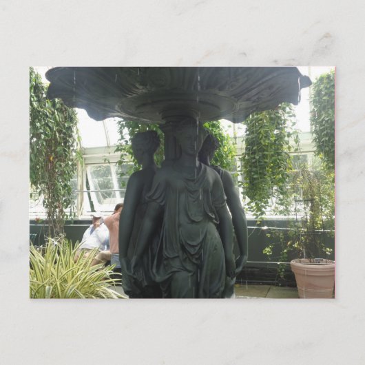 Ladys Fountain Briefkaart (Voorkant)