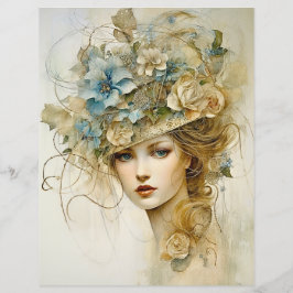 Lady's Glimpse Scrapbook Papier